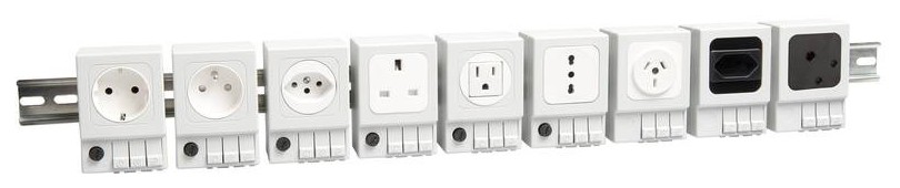 Summary of types of sockets in foreign countries