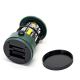 Aigostar - LED Dimmable camping flashlight LED/3xAA green 17,5 cm