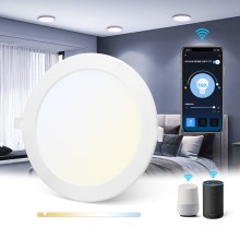 Aigostar - LED Dimmable recessed light 18W/230V d. 22 cm Wi-Fi