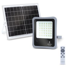 Aigostar - LED Dimmable solar floodlight LED/100W/3,2V IP65 + RC