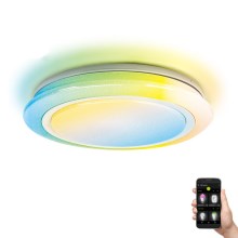 Aigostar - LED RGBW Dimmable bathroom light LED/27W/230V 40 cm Wi-Fi IP44