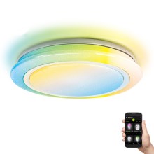 Aigostar - LED RGBW Dimmable bathroom light LED/39W/230V 50 cm Wi-Fi IP44