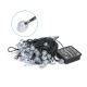 Aigostar - LED Solar decorative chain 50xLED/8 functions 12m IP65 warm white
