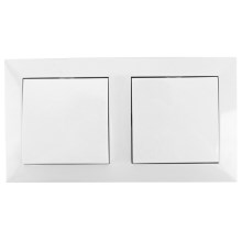 Aigostar - SET 2x Home switch with a frame