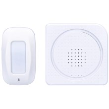 Alarm 3xAA with wireless motion sensor 3xAAA/5V white
