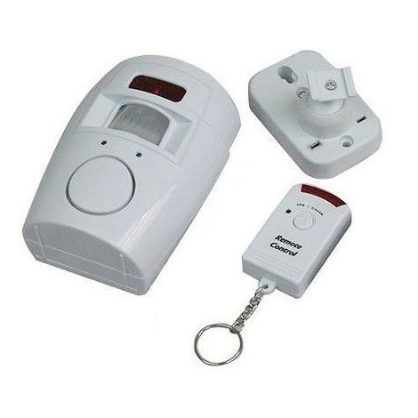 Alarm with sensor and remote control 4xAA