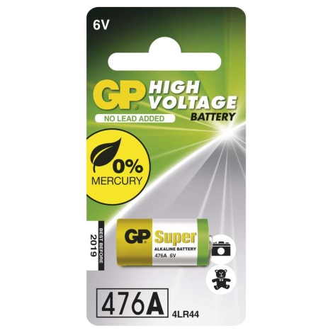 Alkaline battery 476A GP 6V/105 mAh