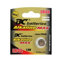 Alkaline button battery LR44 1,5V