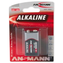Ansmann 09887 6LR61 9V Block RED - alkaline battery 9V