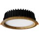 APLED - LED Recessed light RONDO WOODLINE LED/12W/230V 3000K d. 20 cm oak solid wood
