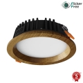 APLED - LED Recessed light RONDO WOODLINE LED/6W/230V 4000K d. 15 cm oak solid wood