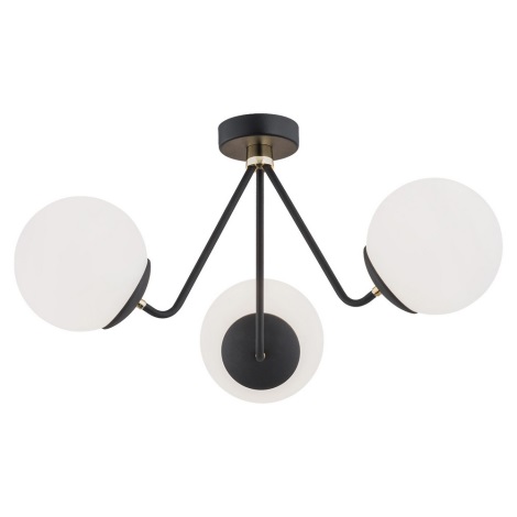 Argon 1478 - Surface-mounted chandelier TOMAR 3xE27/15W/230V black