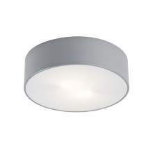 Argon 3080 - Ceiling light DARLING 2xE27/15W/230V d. 25 cm grey