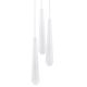 Argon 6102 - Chandelier on a string HOLLYWOOD 3xE14/7W/230V white