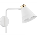 Argon 8006 - Wall lamp AVALONE 1xE27/15W/230V 34 cm white/golden