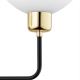 Argon 8032 - Wall lamp RAVELLO 1xE14/15W/230V black/golden