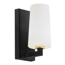 Argon 8056 - Wall lamp CAMELOT PLUS 1xE27/15W/230V black/white/golden