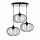 Attached chandelier BOCCA 3xE27/60W/230V