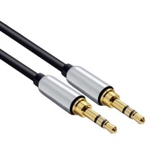 Audio cable JACK 3,5mm connector 1 m