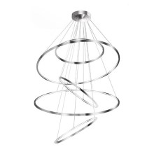 Azzardo AZ3417 - LED Dimmable chandelier on a string WHEEL LED/190W/230V polished chrome