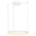 Azzardo AZ4967 - LED Dimmable chandelier on a string HALO LED/47W/230V d. 60 cm white