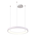 Azzardo AZ5018 - LED Dimmable chandelier on a string AGNES LED/48W/230V d. 58 cm white