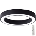 Azzardo AZ5041 - LED Dimmable ceiling light MARCO LED/100W/230V black + remote control