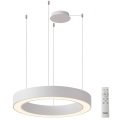 Azzardo AZ5052 - LED Dimmable chandelier on a string MARCO LED/100W/230V white + remote control