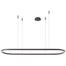 Azzardo AZ5055 - LED Dimmable chandelier on a string ELENA LED/50W/230V 120 cm black