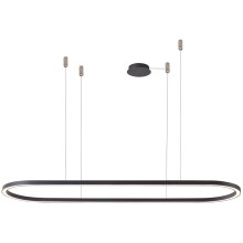 Azzardo AZ5057 - LED Dimmable chandelier on a string ELENA LED/60W/230V 150 cm black