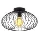 B.K. Licht 1398 - Surface-mounted chandelier RETRO 1xE27/40W/230V black
