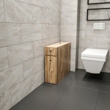 Bathroom cabinet CALENCIA 55x60 cm brown