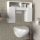 Bathroom cabinet GERONIMO 61x76 cm white