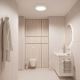 Bathroom ceiling light CLEO 2xE27/24W/230V d. 30 cm white IP54