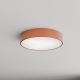 Bathroom ceiling light CLEO 3xE27/24W/230V diameter 40 cm copper IP54