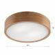 Bathroom ceiling light OAK 3xE27/15W/230V oak ø 37 cm IP54 - FSC certified