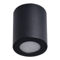 Bathroom ceiling light SANI 1xGU10/10W/230V IP44 black