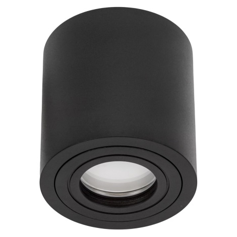 Bathroom spotlight CHLOE 1xGU10/30W/230V IP65 round black