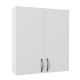 Bathroom wall cabinet MIS 80x70 cm white