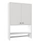 Bathroom wall cabinet VIRA 90x59 cm white