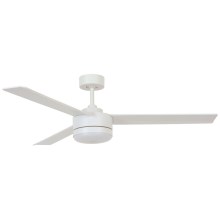 BAYSIDE 213032 - LED Dimmable ceiling fan LAGOON GX53/17W/230V white