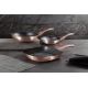BerlingerHaus - Set of pans with a marble surface 3 pcs rose gold