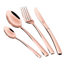 BerlingerHaus - Set of stainless steel cutlery 16 pcs rose gold