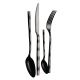 BerlingerHaus - Set of stainless steel cutlery 24 pcs black
