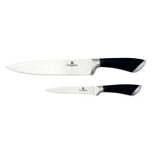 BerlingerHaus - Set of stainless steel knives 2 pcs black
