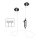 Bluetooth earphones with microphone and MicroSD player white/black