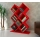 Bookcase KUMSAL 129x90 cm red
