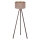 Brilagi - Floor lamp VELVET 1xE27/60W/230V brown/beige