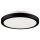Brilagi - LED Bathroom ceiling light PERA LED/24W/230V d. 28 cm IP65 black