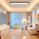 Brilagi - LED Bathroom ceiling light FRAME LED/50W/230V 3000/4000/6000K IP44 black